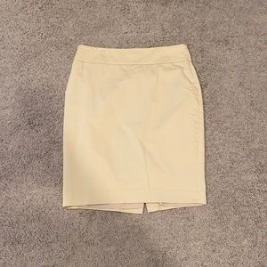 Ann Taylor Khaki skirt. Great for the office